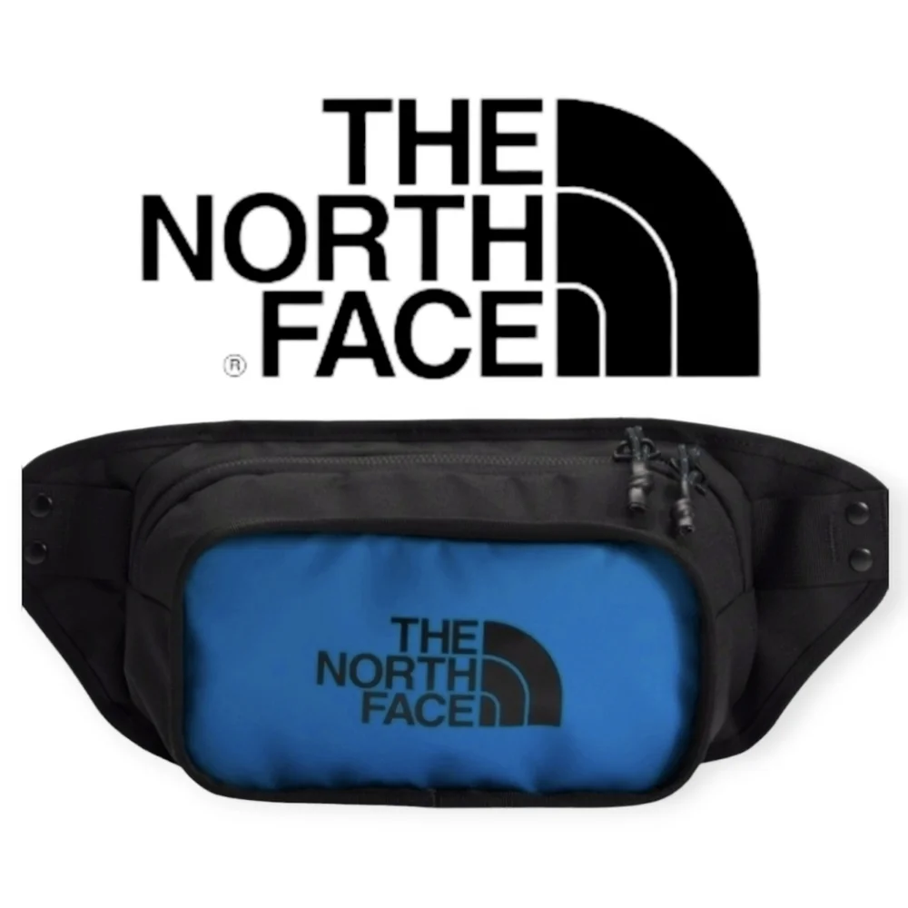 New! THE NORTH FACE Explorer Fanny Waist Lumbar Hip Pack Banff Blue Crossbody